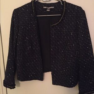 Karl Lagerfeld Tweed Jacket